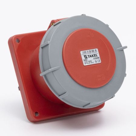 Розетка стаціонарна внутрішня TAKEL 516088 125A 3P N E