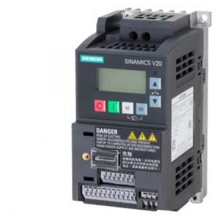 6SL3210-5BB15-5UV1 SINAMICS V20 SIEMENS 0.55 кВт 220 В.6SL3210-5BB15-5UV1 SINAMICS V20 SIEMENS — додаткове зображення.6SL3210-5BB15-5UV1 SINAMICS V20 SIEMENS — додаткове зображення