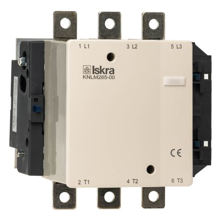 (786030059000) Контактор KNLM225-00. Iном=225 Aмпер. 100 кВт. Uкат.=220-230 В ~ 50/60 Гц. Iskra