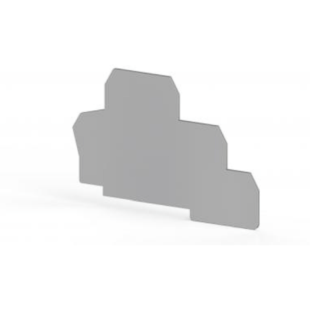 Кришка торцева для клем Klemsan PUK 0.0.0.4.50149 для електромонтажу на DIN рейці