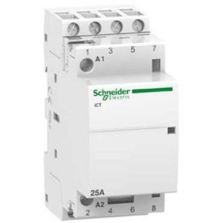 (A9C20833) Модульные контакторы iCT 25А. 3NO контакта. Uкат=220-240В. Schneider Electric