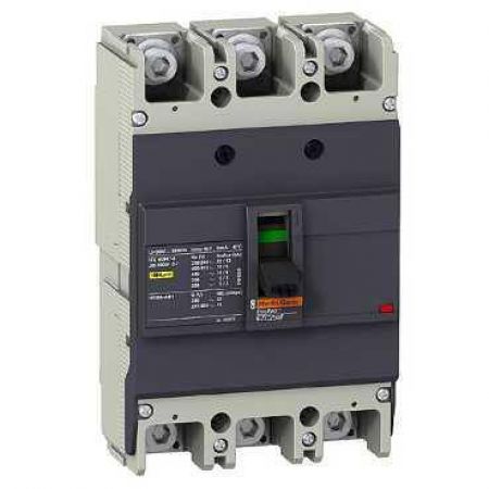 (EZC250N3250) Автоматический выключатель EZC250N. Iн=250 Ампер. 380В. 3 полюса. 25 кА. серии Easypact. Schneider Electric