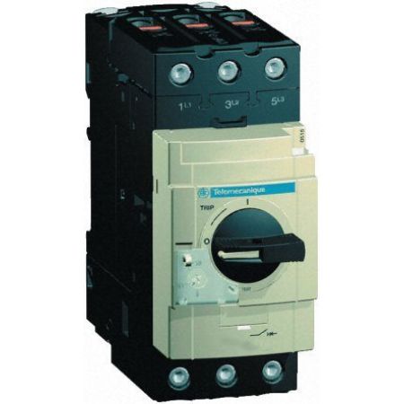 (GV3P40) Автоматический выключатель защиты двигателя Tesys. Ir=30-40 Aмпер. Schneider Electric