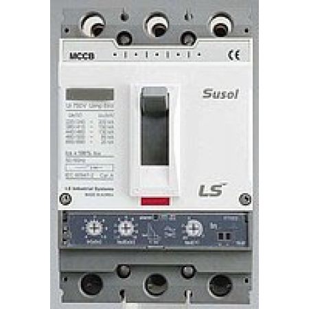 (108006300) Автоматический выключатель TS630N с электронным расцепителем ETS33.  Iн=630Aмпер. 380 В. 3 полюса. 65 кА. серии Susol. LS Industrial System