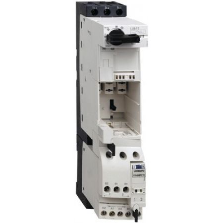 (LU2B12FU) Реверсивный силовой бок автоматического выключателя защиты двигателя Tesys U. Ir=0.3-12 Aмпер. Schneider Electric