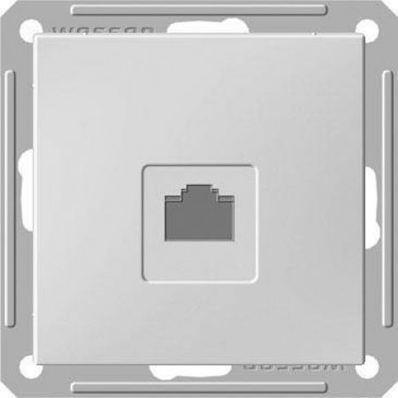 (RSI-152K5E-1-86) Компьютерная розетка RJ 45 категории 5E серия Wessen W59 без рамки белая. Schneider Electric