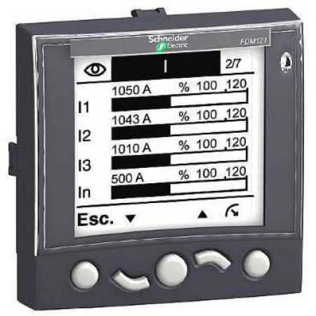 (TRV00121) Щитовой индикатор FDM121 96x96 дл.compact NSX 100-630. Schneider Electric