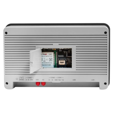 (A7) Сенсорная панель оператора серии А 7 1024х600HD 24В 3 COM 1 LAN 1 USB Web API MQTT OPC UA Speaker Voice. E.NEXT