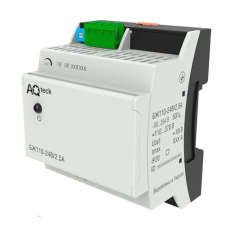 Джерело живлення БЖ110 Aqteck БЖ110 24В.2.5А 60 Вт