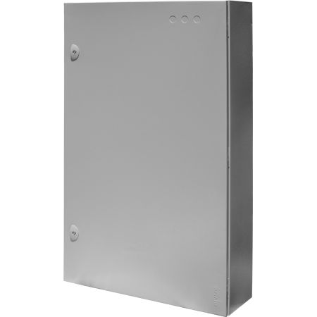 (CP354525K) Металлический шкаф e.mbox.industrial.p.45.35.25z IP41. с монтажной панелью 450х350х250. E.NEXT