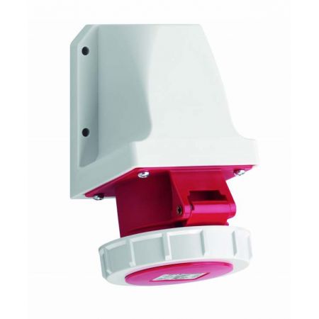 Силова накладна розетка 16 А ампер IP67 3P N T TP Electric D51S35 5 полюсів 400В