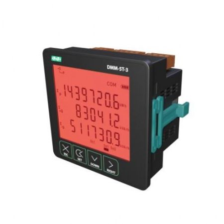 (DMM-5T-3) Анализатор параметров сети F&F DMM-5T-3. щитовой. Modbus-RTU. F&F