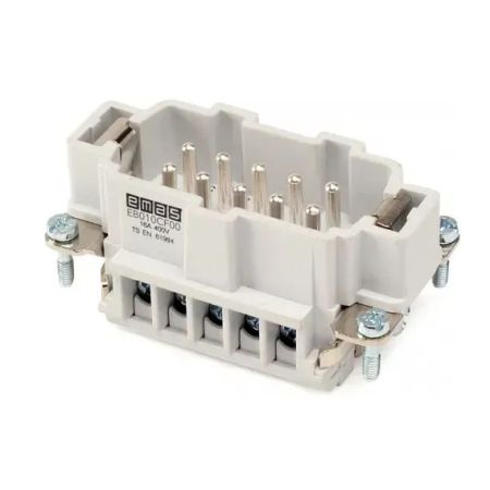 Вставка штепсельна вилка EMAS EB010CF00 10 контактів 16A