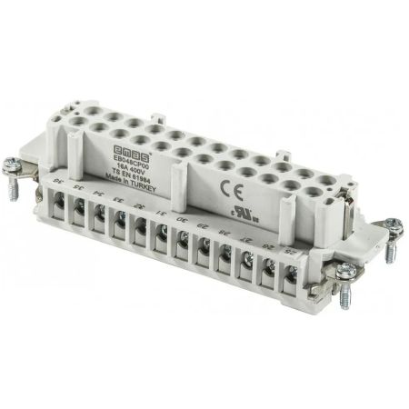 Вставка гніздова розетка EMAS EB048CP00 24 контактів 16A