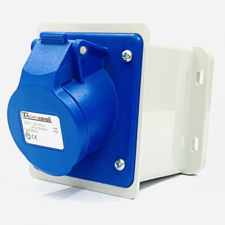 Розетка настінна з нахилoм 20 Rosi Snc EC690501D IP44