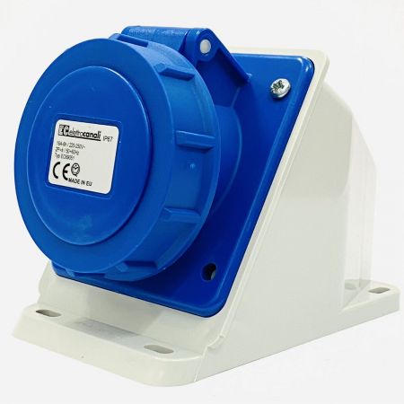 Розетка настінна нахилена Rosi Snc EC690511 IP67
