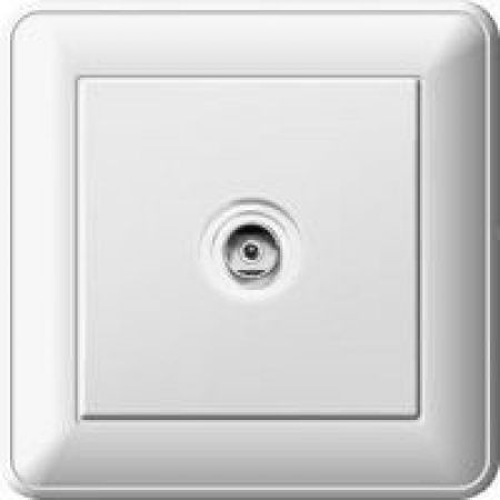 (RTS-151-6-86) Телевизионная розетка серия Wessen W59 без рамки черный бархат. Schneider Electric