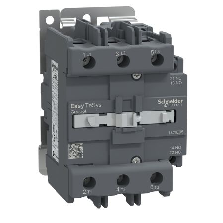 (LC1E95M5) Контактор Tesys E. Iном=95 Aмпер. 45 кВт. Uкат 220V AC. Schneider Electric