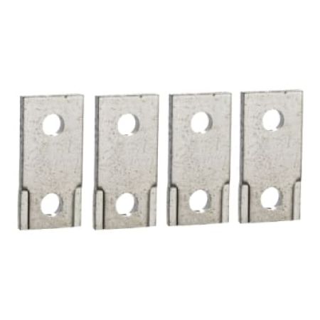 (LV429264) Прямые контактные пластины для 4х полюсного Easypact CVS.compact NSX или Interpact 100-250. Schneider Electric