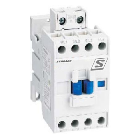 (LZDC38B3--) Контактор CUBICO Classic. 3Р. 18.5kW. 38A.1НО+1НЗ.230VAC. Schrack