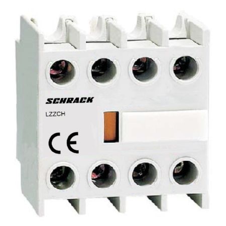 (LZZCH020--) Дополнительный контакт фронтальный для CUBICO Classic. High. Grand. 2НО. Schrack
