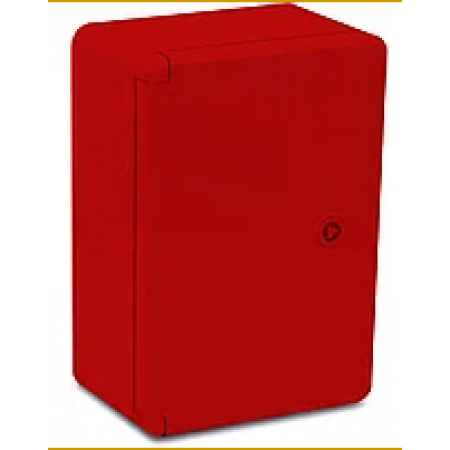 (MD9040) Шкаф ударопрочный красный ABS 200х300х130 МП. IP65. Adal Pano