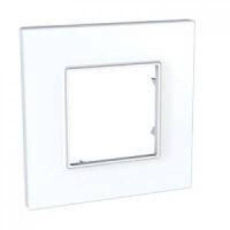 (MGU2.702.18) Рамка одноместная Unica Quadro белая. Schneider Electric