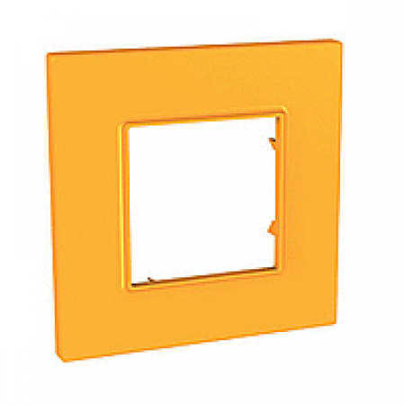 (MGU4.702.29) Рамка одноместная Unica Quadro Natura Cytrus. Schneider Electric