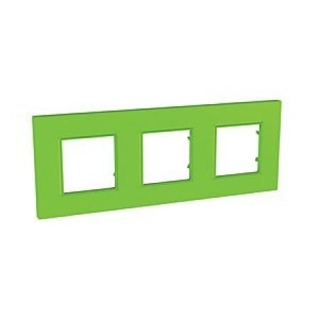 (MGU4.706.28) Рамка 3-х местная Unica Quadro Natura Bio. Schneider Electric