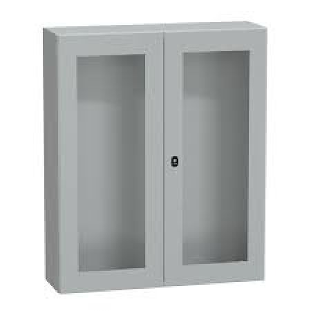 (NSYS3D121030DT) Шкаф электротехнический серии Special S3D. 1200x1000x300. с двойной прозрачной дверью и без монтажной панели. IP55. Schneider Electric