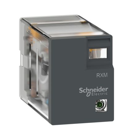 (RXM2LB2P7) Миниатюрное реле со светодиодом 2CO. ~230В. Schneider Electric