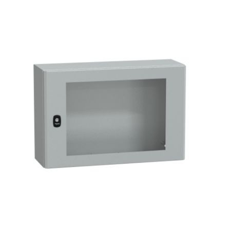 (NSYS3D4620T) Шкаф электротехнический серии Special S3D. 400x600x200. с прозрачной дверью и без монтажной панели. IP66. Schneider Electric
