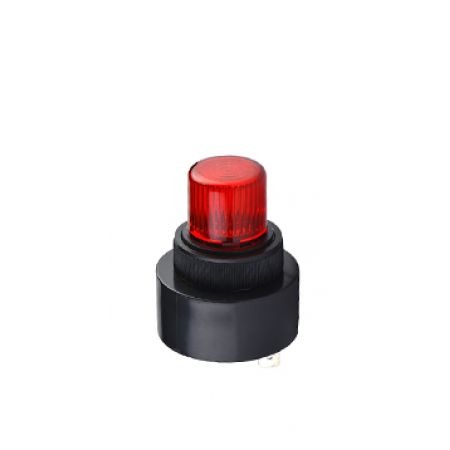 LED Зуммер SNT-35L24. (105дБ. 30мм. 24V DС). красный. Mucco