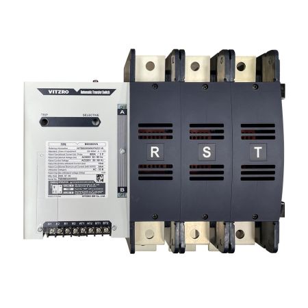 (B60063WN) Переключатель нагрузки с соленоидным приводом ATS WN 3x630A 220V AC. Vitzro