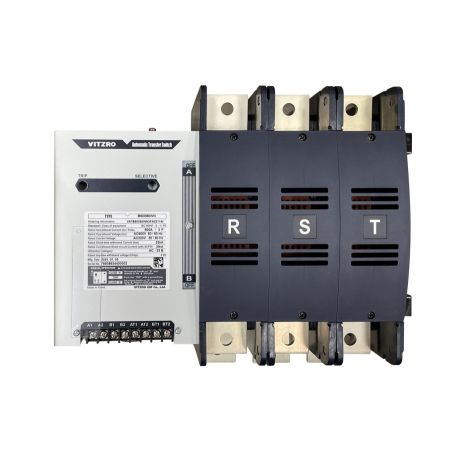 (B60080WN) Переключатель нагрузки с соленоидным приводом ATS WN 3x800A 220V AC. Vitzro