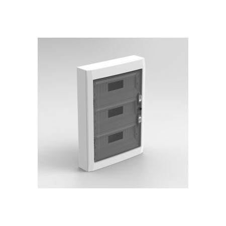 (WK.0552) Корпус металлический с пластиковой крышкой 48 модульный. навесной. IP40. CS-UEA