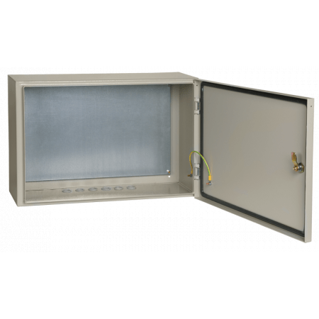 (YKM40-462-54) Корпус металлический ЩМП-4.6.2-0 74 У2. IP54. 400х600х250 с монтажной панелью. IEK