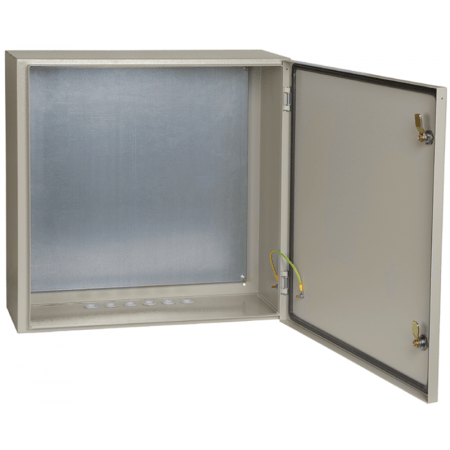 (YKM40-662-54) Корпус металлический ЩМП-6.6.2-0 74 У2. IP54. 600х600х250 с монтажной панелью. IEK