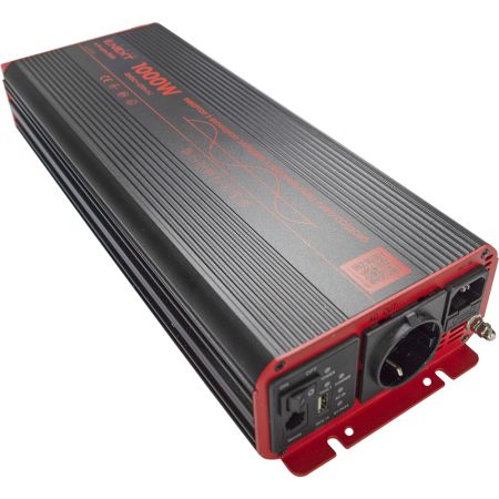 (s073002) Инвертор с функцией зарядки e.inv.pro.1000 12/220В 1000Вт. чистый синус. E.NEXT