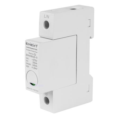 (s076005) Устройство для защиты от импульсных перенапряжений e.stand.spd.1С.275. класс С. E.NEXT