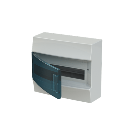 (1SPE007717F0421) Щит Mistral IP41 12 модулей навесной прозрачная дверь с винтовыми N/PE клемником. 12 подкл.. ABB