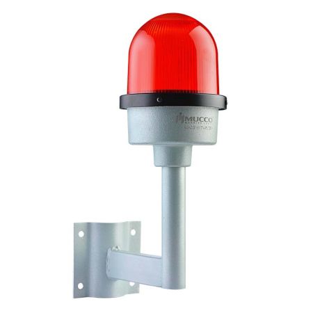 Заградительные огни SNT-U125-D122-1. 85-260 V AC/DC. красный. Mucco