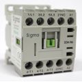 (SCM-9M NC (48V AC)) Контактор SCM c доп. контактом. Iном=9 A. 4 кВт. 1NC. Uкат.=48V ~. SIGMA