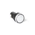 (PB0-LS22-24W) Лампа сигнальная LED индикатор. диаметр 22 мм 24V. белый. Plastim