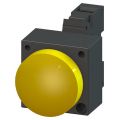 (3SB3252-6BA30) Световой индикатор с гладким светофильтром. со встроенным светодиодом серия 3SB3. AC 230V. желтый. SIEMENS