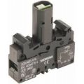 (3SB3400-1PC) Ламповый патрон со встроенным светодиодом серия 3SB3. AC/DC 24V. зеленый. SIEMENS