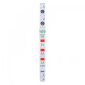 (LK-BZ-703R) Индикатор напряжения LK-BZ-703R. 3×230 V+N. красный. F&F