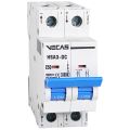 (VCS-000031) Автоматический выключатель HSA3-DC 2P 50А. 4.5кА кривая C. 500V DC. VECAS