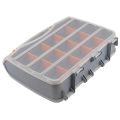 (t010008) Органайзер-кейс пластиковый. e.toolbox.05. 380х310х70мм. E.NEXT