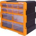 (t011019) Органайзер пластиковый. e.toolbox.pro.19. 12-секционный 267х157х262мм. E.NEXT